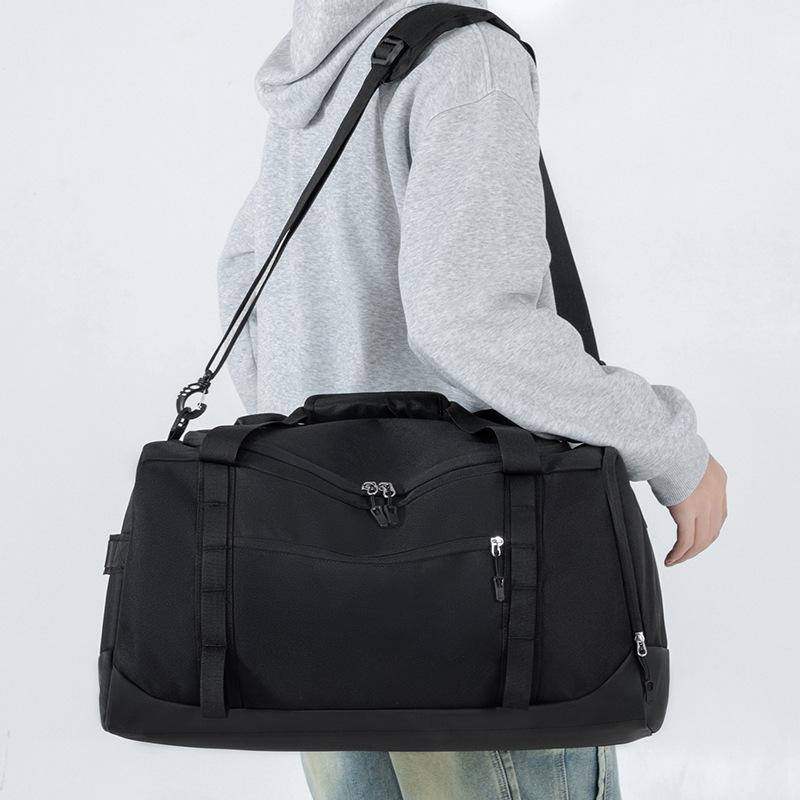 Men and Women's Fashionable Sports Wet and Dry Straps Shoe Bin Fitness Bag Pressure Relief Shoulder Strap Casual Hand Basketball Bag