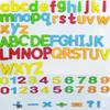Bilingual Magnetic Letters & Numbers Set for Early Education - Red & Blue EVA Refrigerator and Whiteboard Magnets.