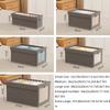 1PC Thicken Clothes Organizer Dustproof Visual Drawers Organizer Foldable with Lid Home Supplies