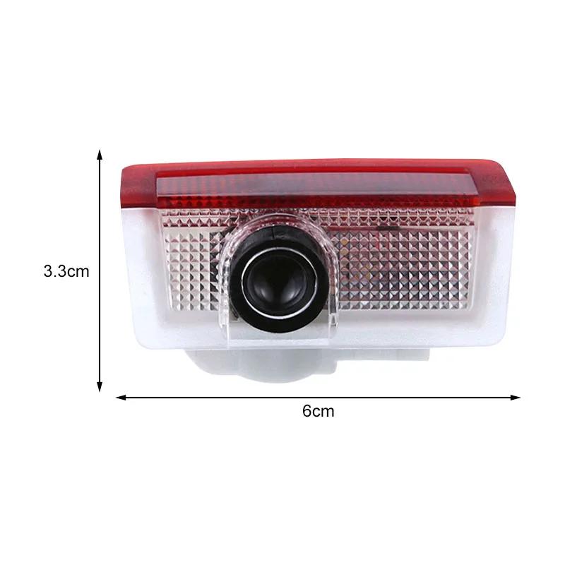 Car Led Logo Door Light Projector Logo Stickers For Mercedes Benz AMG W205 W218 W177 V177 W176 W169 A B C E Class GLA CLK CLA