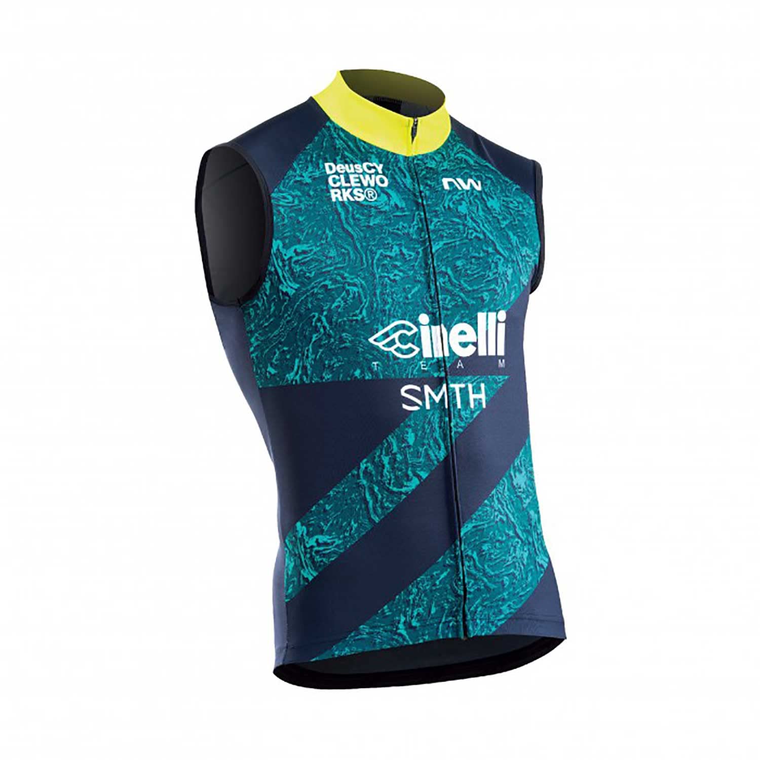 

Веложилет TEAM CINELLI Team Cinelli Smith 21 Сине-зеленый [Cinelli] Мужской SMITH 21