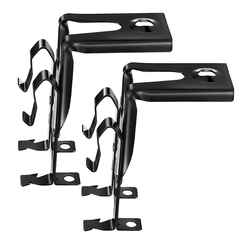 Feb.2 Pcs Garage Door Sensors Bracket, Sensor Kit Brackets, For Liftmaster/Chamberlain/Craftsman Garage Door Sensor NONE
