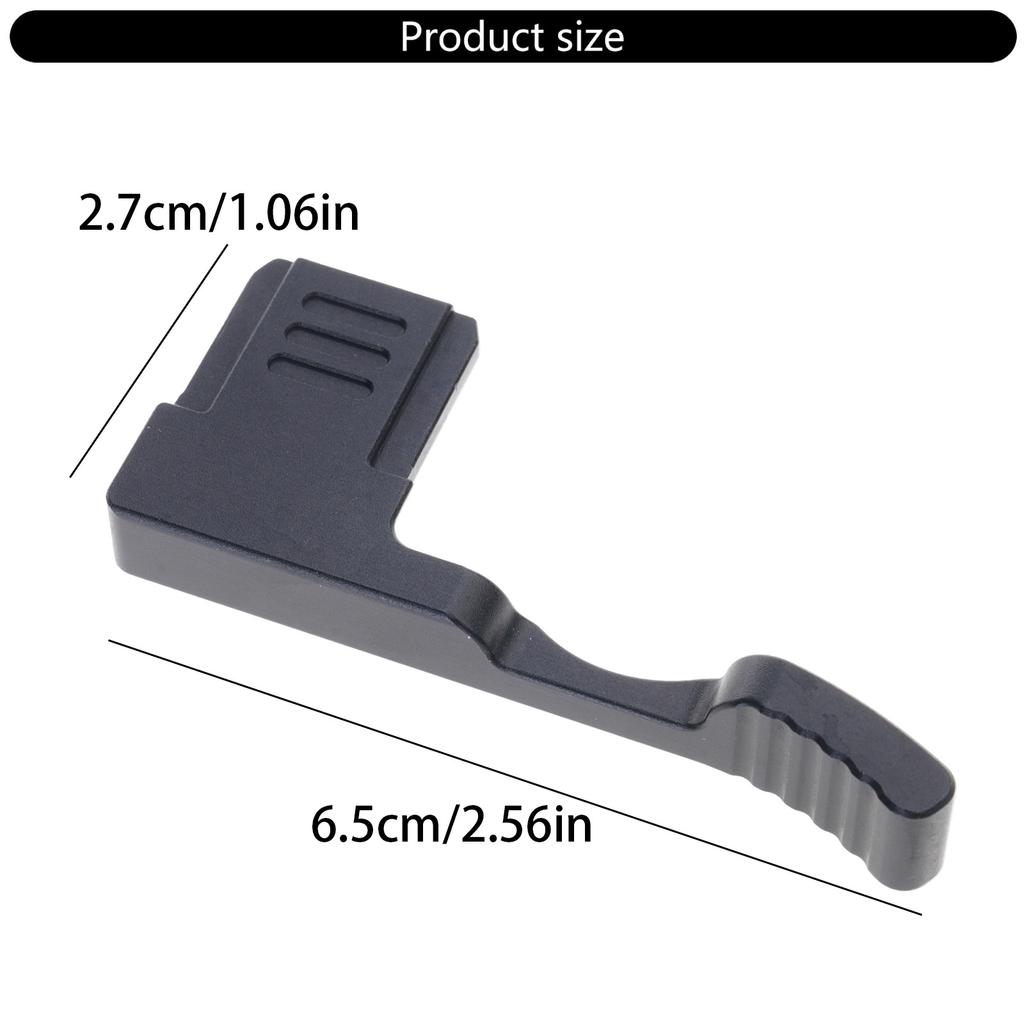 Aluminum Thumb Support For XE5 Camera Strengthened Handling Stability Tool Complimentary Arrange Permanent Build
