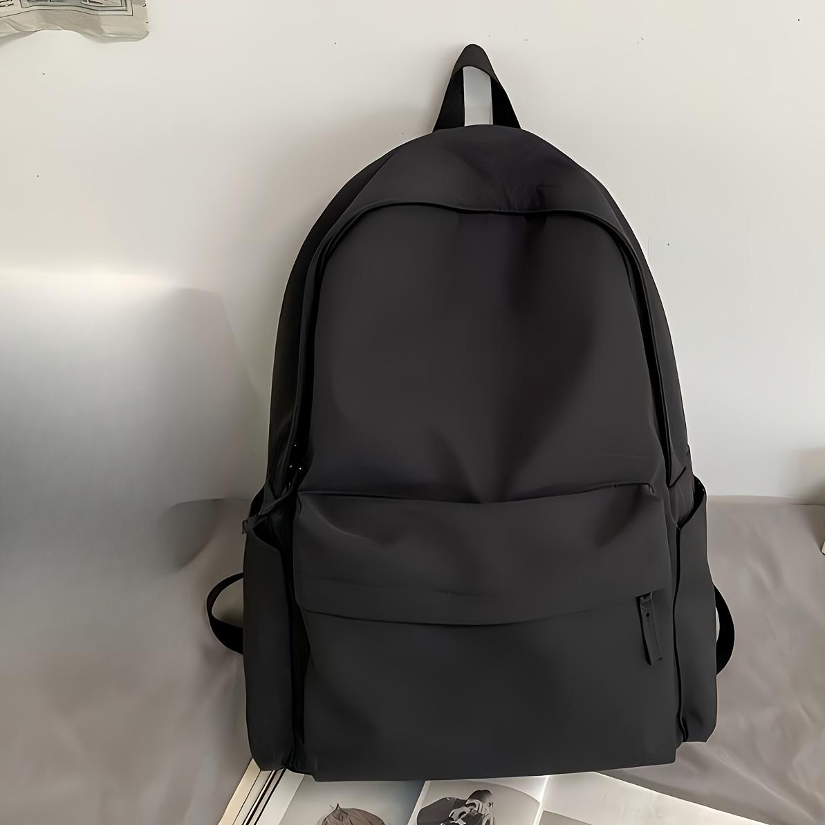 

Unisex Travel Backpack - Lightweight, Adjustable Shoulder Straps, Multiple Compartments, Durable Nylon, Ideal for School, Work, Outdoor Adventures, чёрный