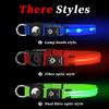 Waterproof Glowing Dog Collar with AirTag Holder, 2-in-1 Rechargeable LED Pet Collar for Night Safety & Tracking, Lasts Up to 8 Hours