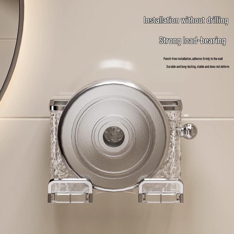 Ścienny uchwyt na suszarkę do włosów z przyssawką