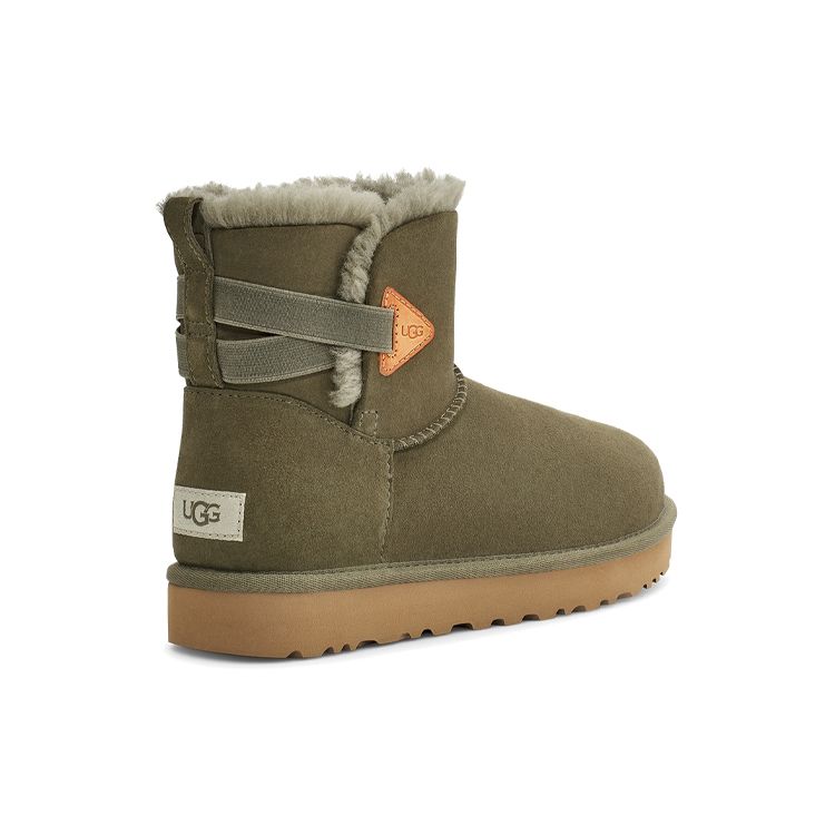 UGG Bailey Flex Short Snow Boots Women Boots Olive-Green 1127390-BTOL