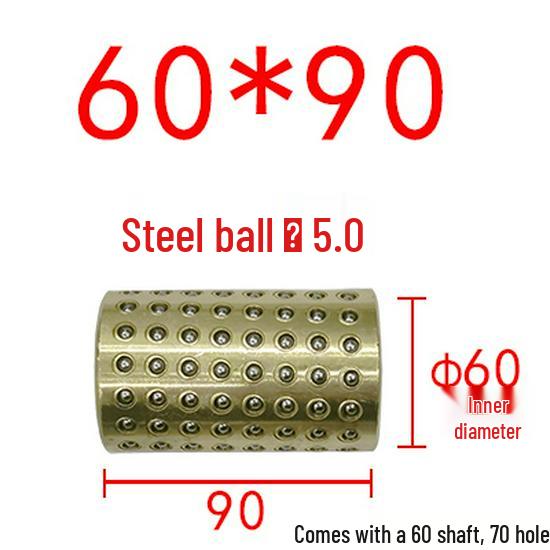 Golden Copper Ball Bearing Cage Mold Guide Bush Holder