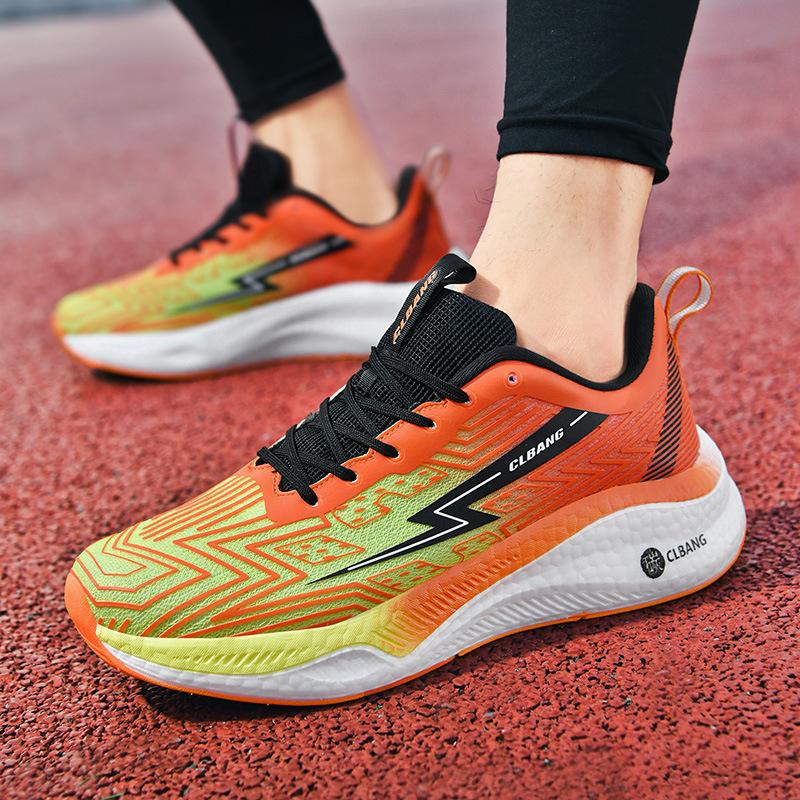 Sneakers Running Shoes Rubber Sports Casual Shoes Trend Fashion Students Summer New Men's Shoes Mesh Soft Sole