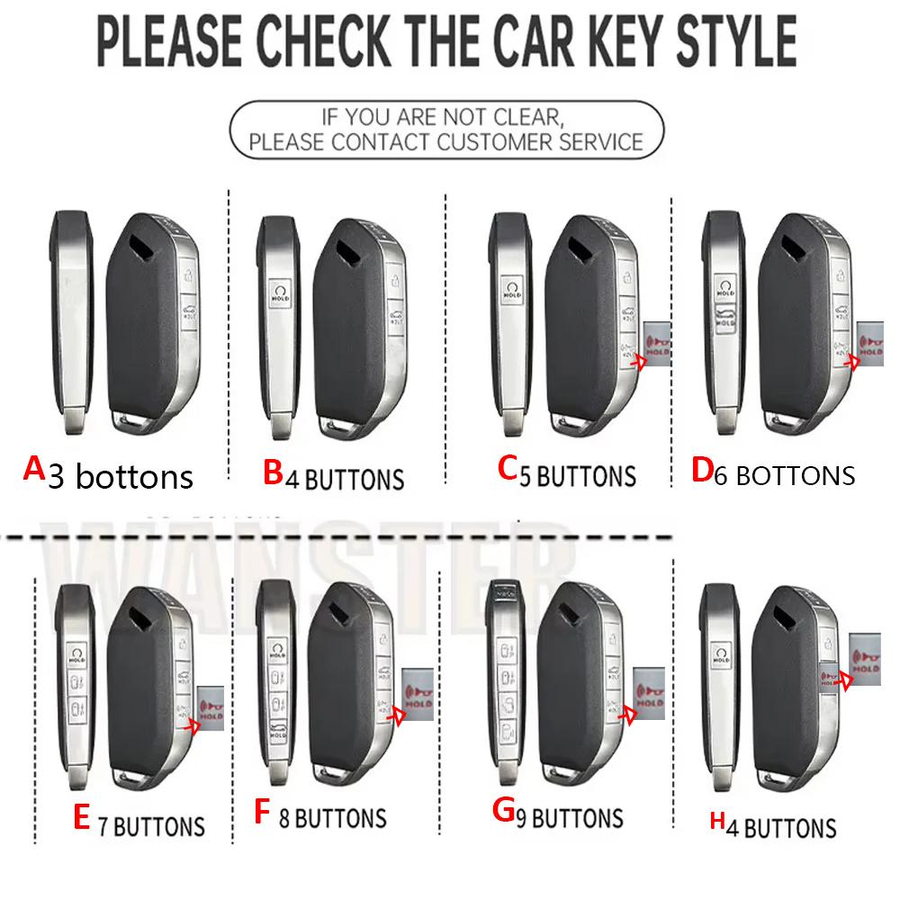 Leather Car Key Protective Cover Case for Kia EV9 Seltos Picanto Sorento MQ4 Carnival KA4 Morning K5 Carens 2024 2025 Keychian