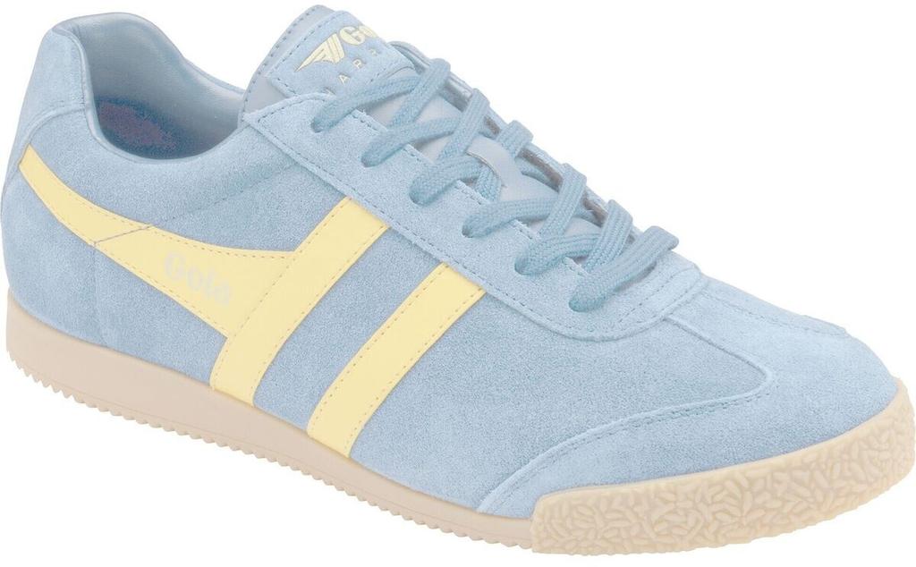 Кроссовки Gola Harrier Suede (CMA192) морской синий/солнце