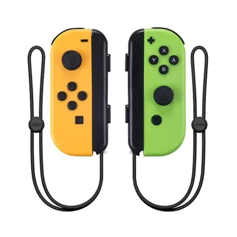 Wireless Bluetooth Joy-Con Controllers with Wake-Up Feature and Wrist Strap, Left and Right Separately for Switch