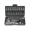 46-Piece Ratchet Socket Wrench Tool Set for Auto & Motorcycle Repair