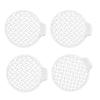 Modern Style 4 Pack Shower Drain Hair Catcher Bathroom Sink Filter NonSlip Design ABS