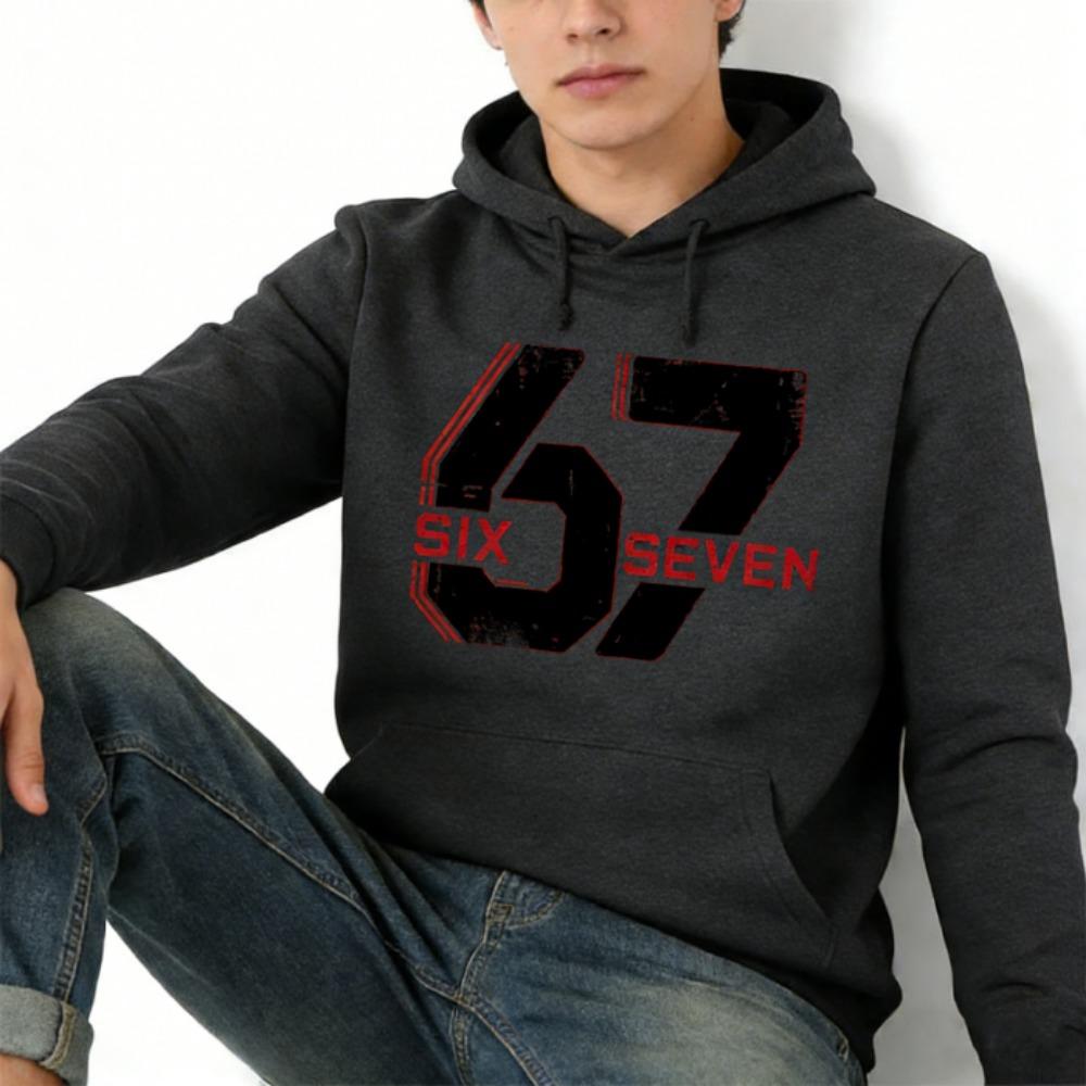 Spring Autumn Kids Hoodies Funny Letter 6 7 Print Hoodies Pullover Boys Casual Sweatshirt Tees Top Outdoor Long Sleeve Clothing Girl Hoodies