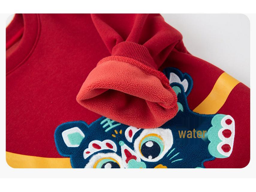Dudu Family Children's Winter New Year Outfit Set for Boys and Girls