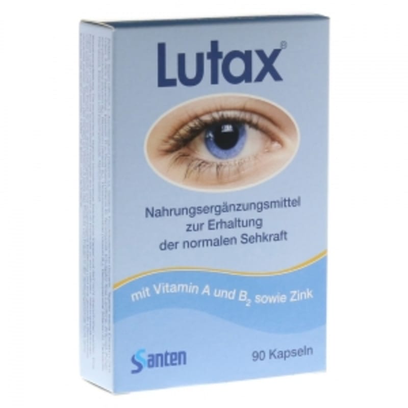 

Lutax 100 mg Lutein 90 Capsules