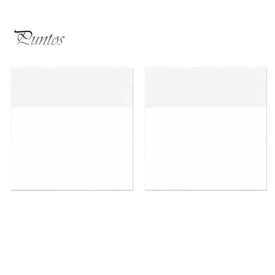 Transparent Writing Paper 2PCS Sticky Notepads, Waterproof Clear Memo Pads, Smooth Notepads Strong Adhesive Repositionable Strips for Office