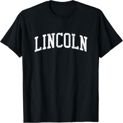 Lincoln CA Vintage Sport T-Shirt JS02