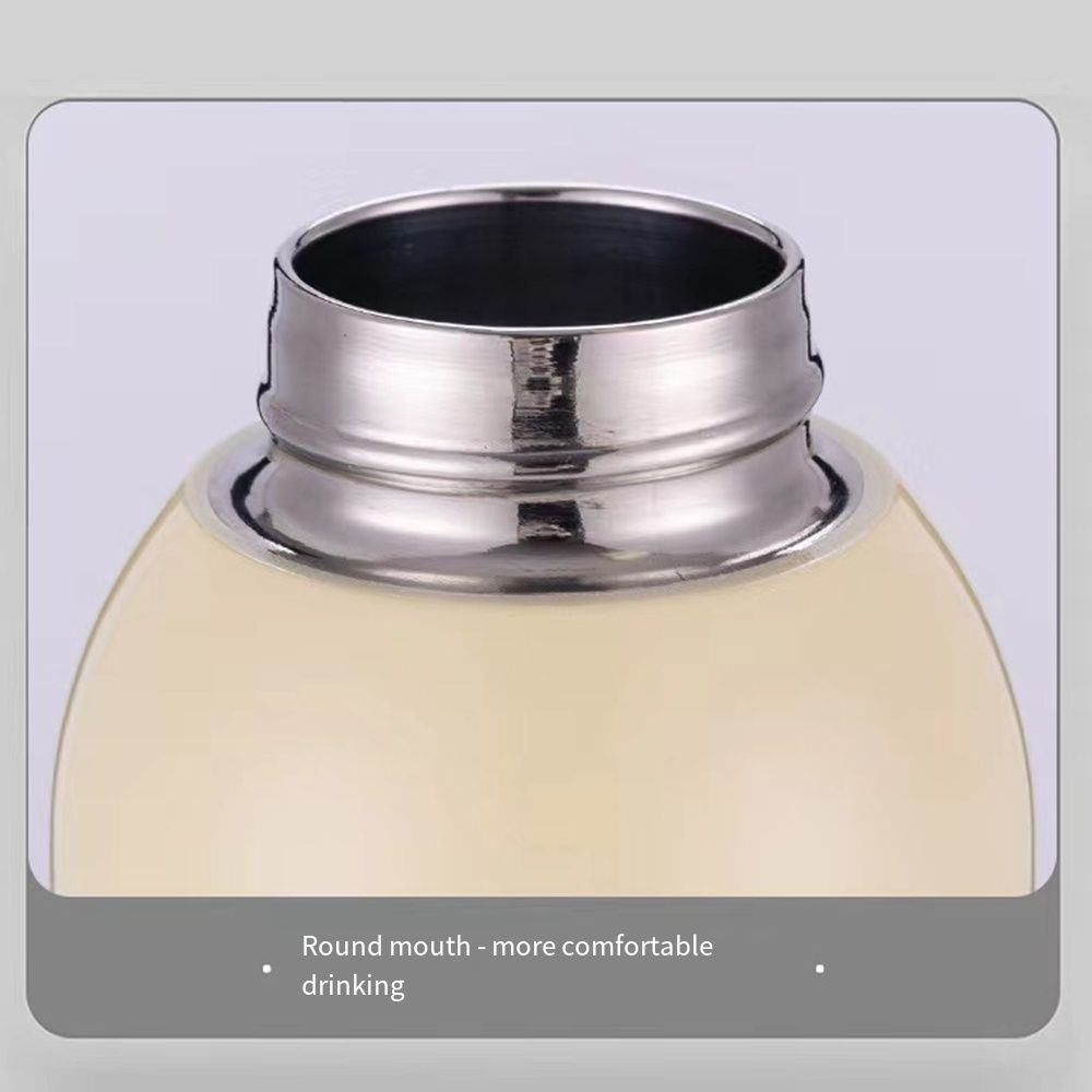 Stainless Steel Mini Vacuum Thermos Cup Simple Travel Water Bottle Insulated Water Bottle  Tea