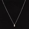 Water Drop Long Surgical Steel Necklace
