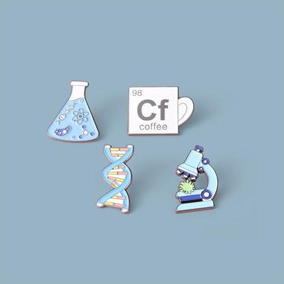 Creative Innovation Series: Cell Division Brooch with Alloy Paint and Unique Packaging