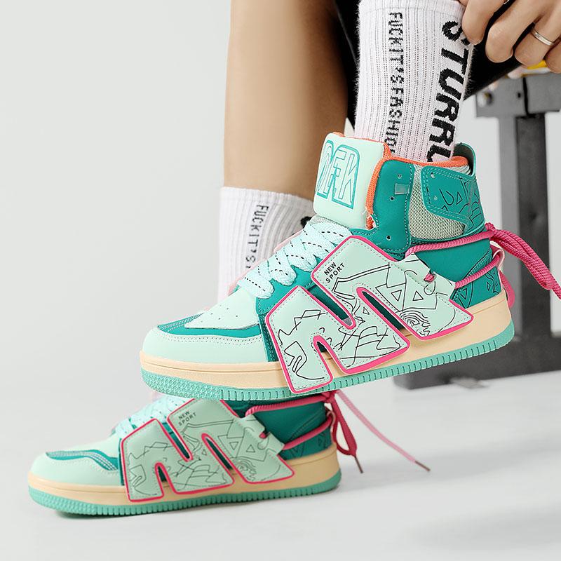 New all-match student non-slip shoes male youth sports and leisure in the help personality fashion shoes European station