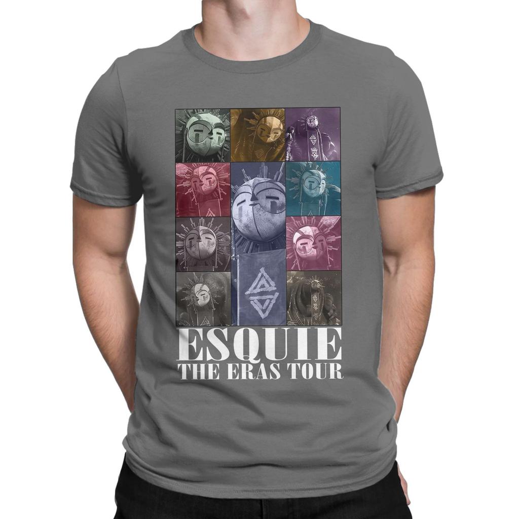 Men Women Print Esquie Eras Tour Clair Obscur Expedition 33 T Shirt Tee  Cotton Tshirts Clothing