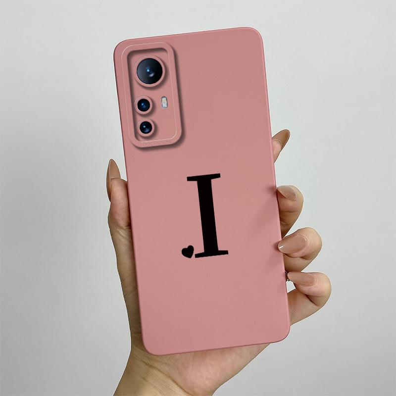 For Xiaomi Mi 12 5G Case Mi 12X Love Heart Letters Cover Soft Silicone Phone Case For Xiaomi Mi 12 Pro Mi12 Lite 12Lite Bumper