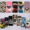 Cute Pug Dog Transparent Phone Case for LG K22 K30 K40 K40S K41 K42 K50 K50S K51 K51S K52 K61 K62 K71 K92 Q60 Q61 V40 V50 V60