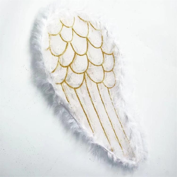 Angel Wing Golden Feather Wing Decorative Wing Halloween Costumes Wing Elf Wing Party Supplies