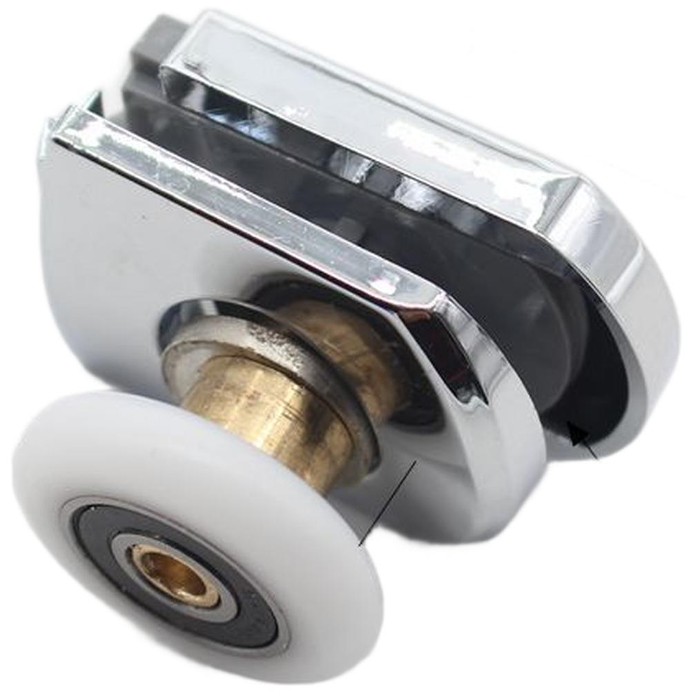 1pc Modern Shower Room Sliding Glass Door Wheels Rollers Hardware Parts For Bathroom Shower Doors Accessories
