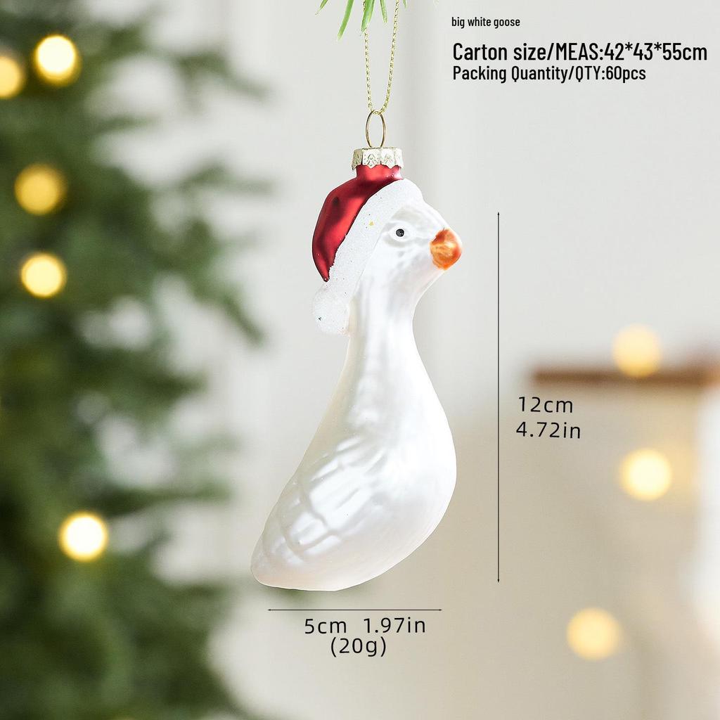 Creative Christmas Tree Decorations: Glass Painted Hedgehog & Bear Charms