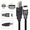 ABS USB Adapter Cable For Printer Scanner Digital Camera Hard Disk Firewires To USB