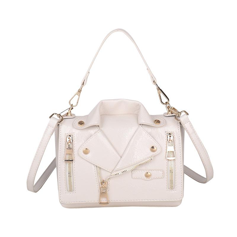 

Внешняя торговля личность куртка костюм сумка сумка 2025 новый европейский и американский модный заклепки наплечная сумка женская маленькая квадратная сумка тренд