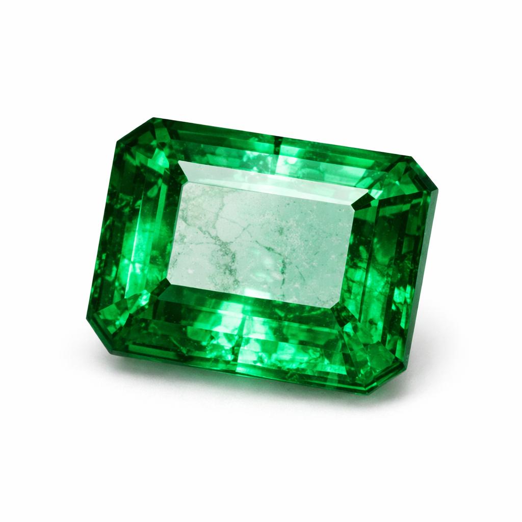 Natural Green Emerald Loose Gemstone Colombian