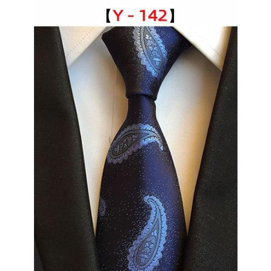 8Cm Polyester Herrenkrawatte Cashew Blumenanzug Krawatte