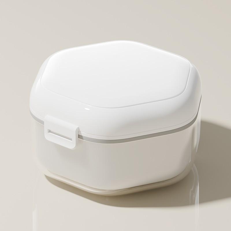 Portable Orthodontic Retainer & Denture Storage Box for All Ages