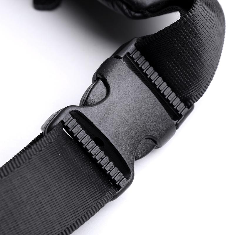 PU Waist Bag Men's Mobile Phone Bag Outdoor Sports Cycling Chest Bag