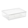 Transparent Plastic Refrigerator Storage Box Drawer Crisper Food Vegetable Egg Box Kitchen Hanging Storage Box Shelf Box