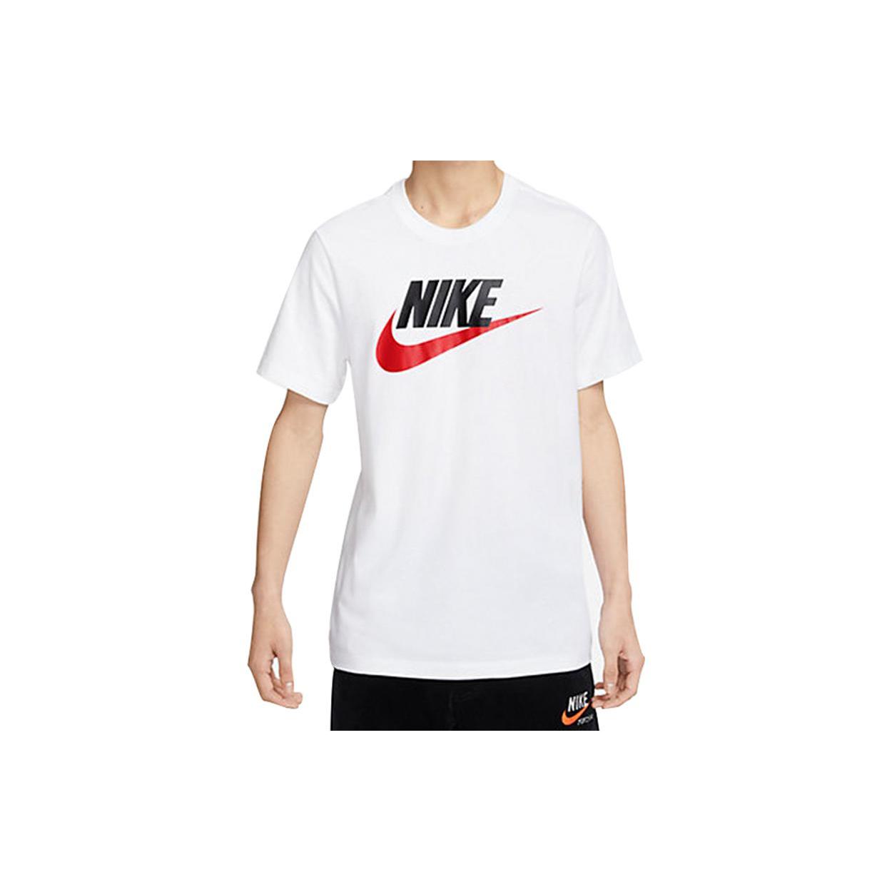 

New Nike Logo print T shirt DX1986-101 XL