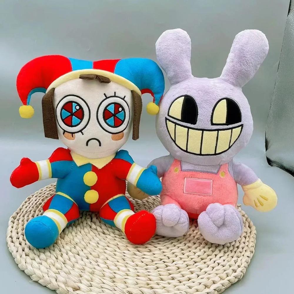 Yeni Dijital Sirk Peluş Oyuncak Anime Sevimli Karikatür Palyaço Yumuşak Dolgulu Bebek Eğlenceli Kız Doğum Günü Noel Sevgililer Günü Bebek Hediye