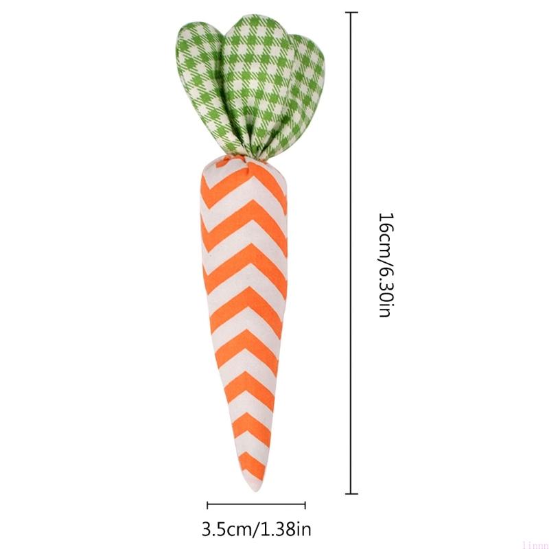 2025 Cloth Easter Carrots Rabbit Gift Carrot Easter Party Decorations for Photo Happy Easter Day Various Color