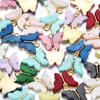 10pcs/lot Colorful Resin Butterfly Charms Pendant Enamel Metal Small Charms Necklace Bracelet For DIY Jewelry Making Accessories
