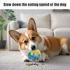 Dog Treat Dispenser Ball Adjustable Slow Feeder Puzzle Toy Food Dispensing Ball for Puppy Healthy Eating Training And Boredom Relief