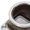 2.5in V Band Flange Adapter Stainless Steel Rustproof Long Lasting Universal for T4 Turbo