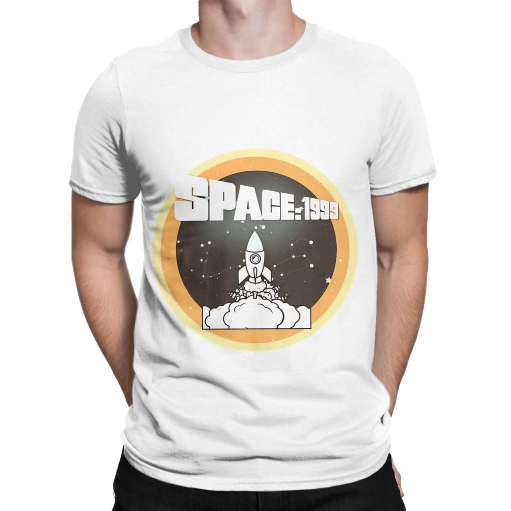 Space 1999 Vintage Stil Lustiges Grafik 100% Baumwolle T-Shirt Space 1999 T-Shirts Oberteile Für Unisex