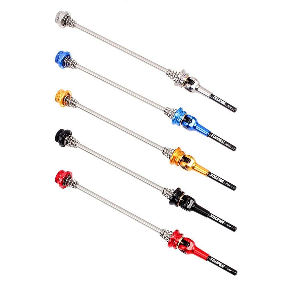 Bike Quick Skewers Ti Titanium Axle Wheel Hub Skewer Wheel Tire Lever Bicycle Quick Release Skewer