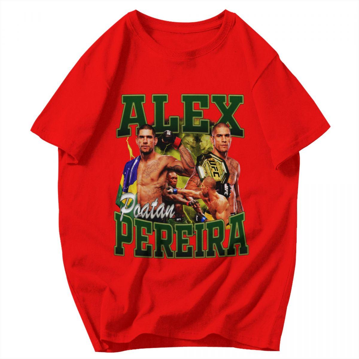 Men T Shirt Alex Pereira Retro Idea Y2K Graphic Anime Unisex Clothes T Shirts S