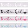 New Arrival: Trust In God Car Rearview Mirror Easter Blessings Sticker